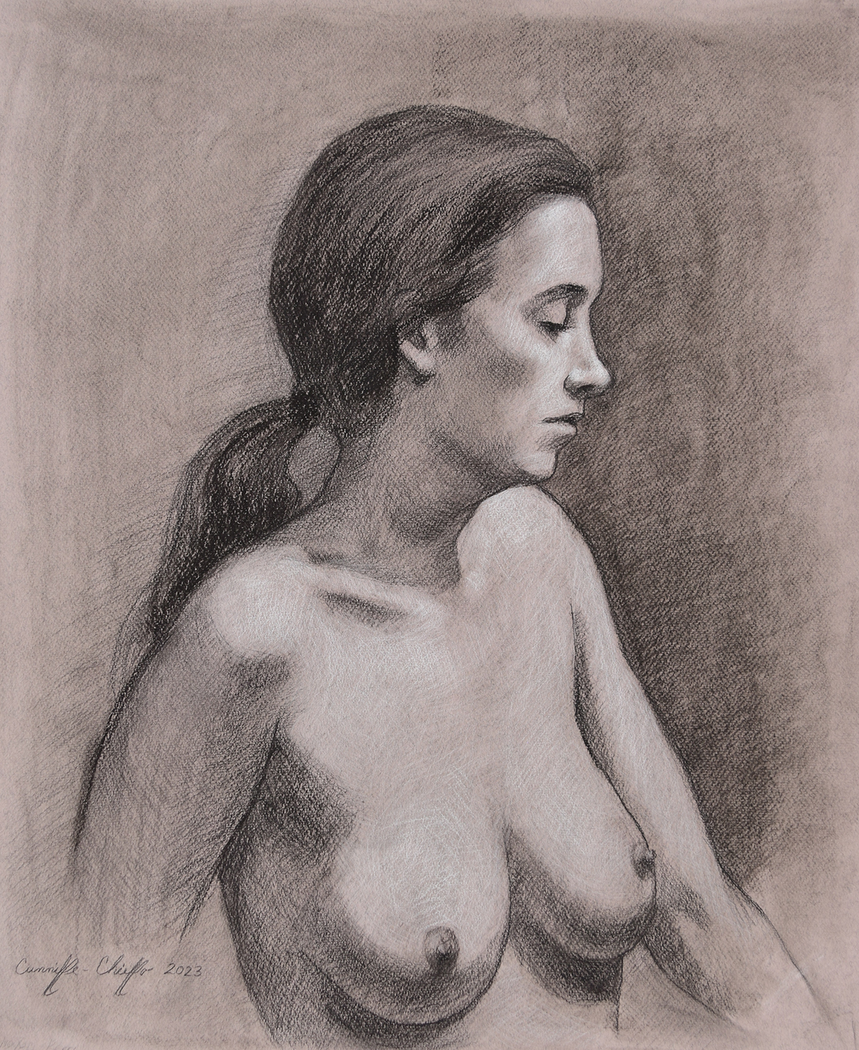 Nude Female Portrait